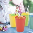 thumbnail image 3 of Mainstays 4 pack Plastic Drinking Tumbler, Multi-color, Unbreakable & Lightweight Cups, 3 of 6