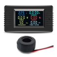thumbnail image 1 of PZEM-022 Medidor de Energía Inteligente Digital, Pantalla LCD A Color, Voltímetro 6 en 1, Medidor de Kwh, Medidor de Potencia + Bobina CT 32A, 1 of 5