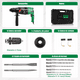 thumbnail image 2 of Rotomartillo Concelador Perforador Sds-plus 1050w Verde/Negro, 2 of 5