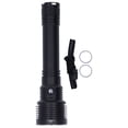 thumbnail image 2 of Underwater Flashlight, IPX8 Waterproof LED Diving Flashlight Aluminum Alloy 4000LM   for Underwater Photography, 2 of 8
