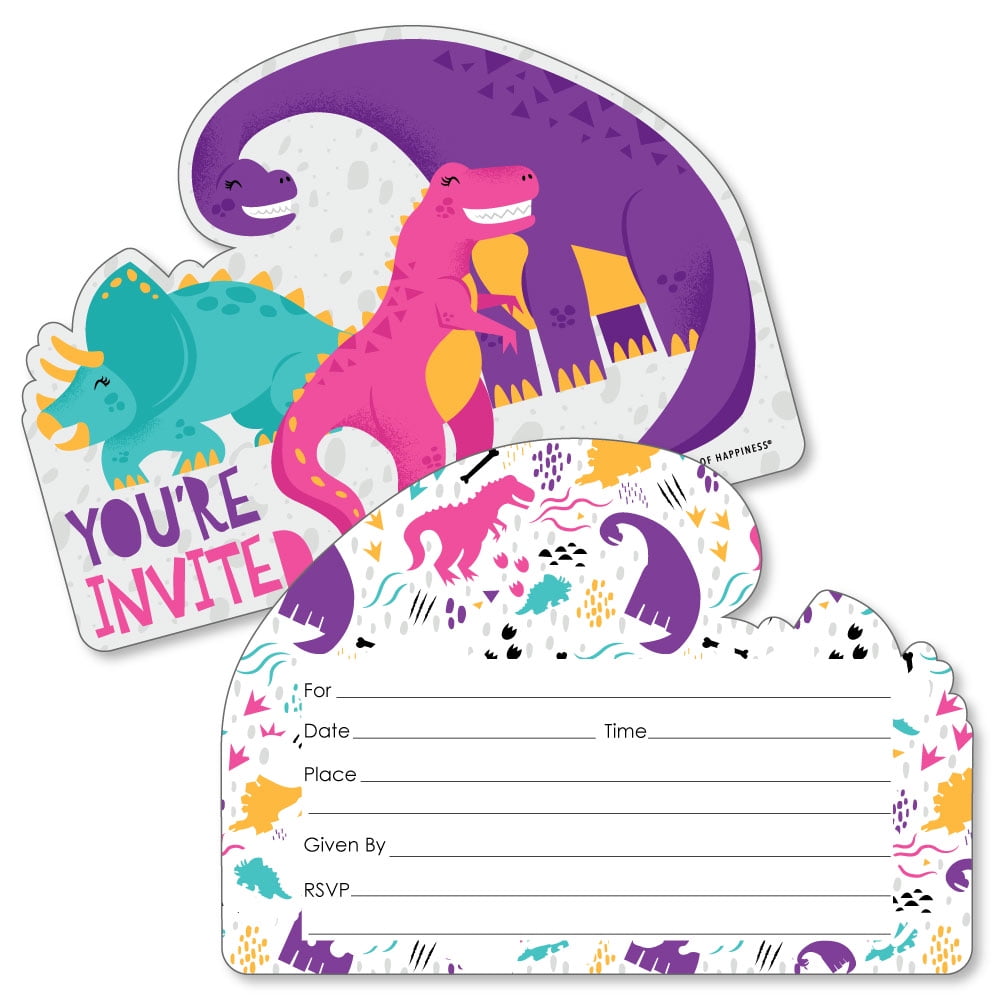 dino invitations