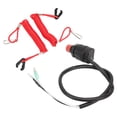 thumbnail image 1 of Engine Emergency Rope, PVC ABS Engine  Lanyard Durable Lightweight  For Ships, 1 of 8