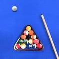 thumbnail image 2 of Solid Wood Pool Ball Rack Billiard Ball Triangle Rack, Pool Table Ball Holder Positioning Rack,2-1/4" Pool Ball Rack, 2 of 6