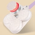thumbnail image 2 of Medical Stone Omelet Pan Mini cacerola para freír huevos de 3 orificios Utensilios de cocina (blanco púrpura), 2 of 8