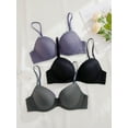 thumbnail image 4 of Women's Lace Splice Bra (Underwire, 3pcs/Pack), 4 of 5