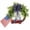 B, variant on Patriotic Wreath for Front Door – UV Resistant Red White Blue Spring Summer Flowers Outdoor,250th Anniversary 4th of July American Flag Bow Wreath for Memorial Day & Independence Day Home Decor