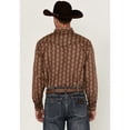 thumbnail image 4 of Men's Cowboy Hardware Southwestern Print Long Sleeve Snap Stretch Western Shirt - 125562-661, 4 of 4