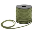 thumbnail image 1 of 50M 4MM de espesor 7 núcleos Paracord rescate atar tienda cordón cuerda de Camping para pulsera al aire libre tejido verde negro, 1 of 10