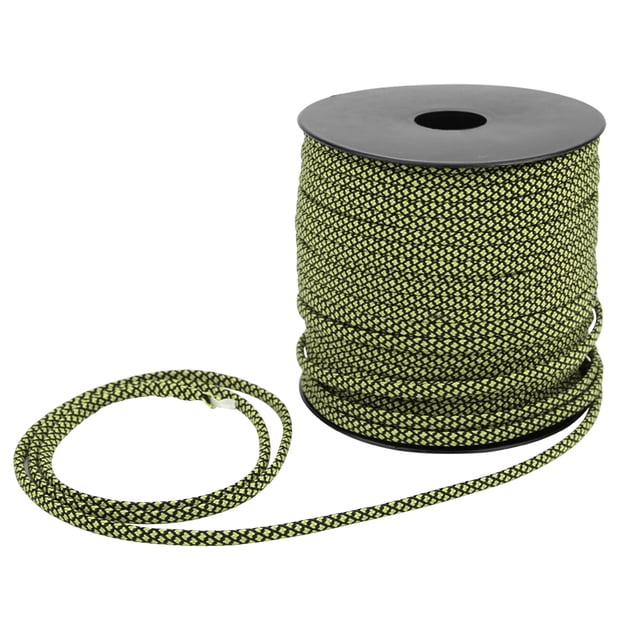 50M 4MM de espesor 7 núcleos Paracord rescate atar tienda cordón cuerda de Camping para pulsera al aire libre tejido verde negro