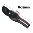 thumbnail image 2 of Ratchet Pipe Tube Cutter for PVC PU PP PE Hose Heavy Duty Cutting Tool Fast Square Cuts ,Easy to Use, 2 of 6
