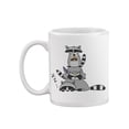 thumbnail image 2 of Raccoon Tower Mug - Image by Shutterstock,, 2 of 4