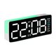 thumbnail image 2 of Reloj despertador digital con fecha y temperatura | Reloj LED con día y calendario | Reloj de escritorio multifunción para dormitorio, 2 of 6