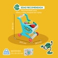 thumbnail image 3 of Carrito de Supermercado Infantil de Juguete con Accesorios, Carro de Compras para Niños Azul, 3 of 10