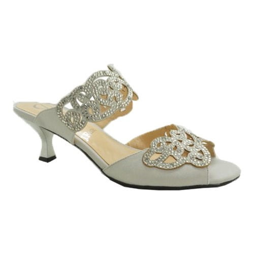 j renee silver dress shoes