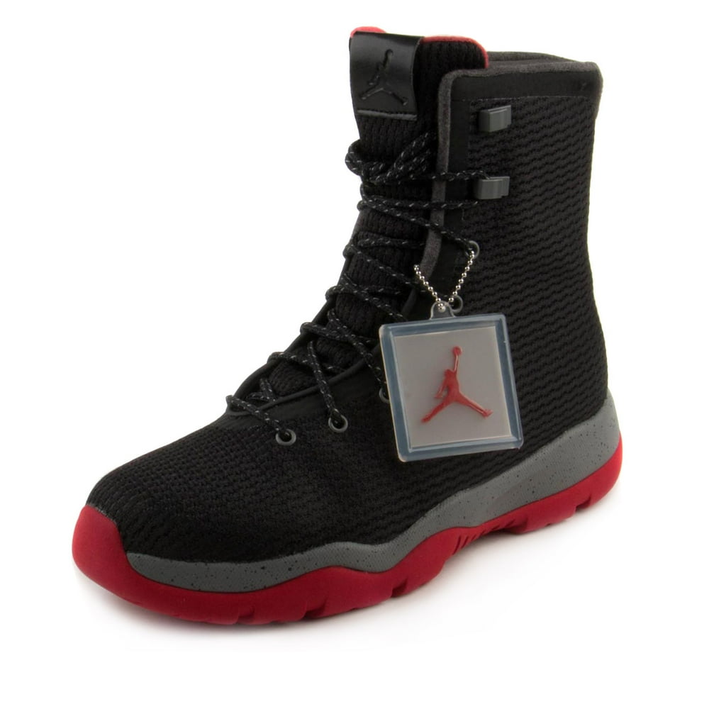 nike black and red boots