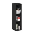 thumbnail image 4 of Estantería de almacenamiento Furinno Fulda, 3 niveles, Blackwood, 4 of 6