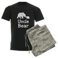 thumbnail image 6 of CafePress - Uncle Bear Men's Dark Pajamas - Men's Dark Loose Fit Cotton Pajama Set, 6 of 7