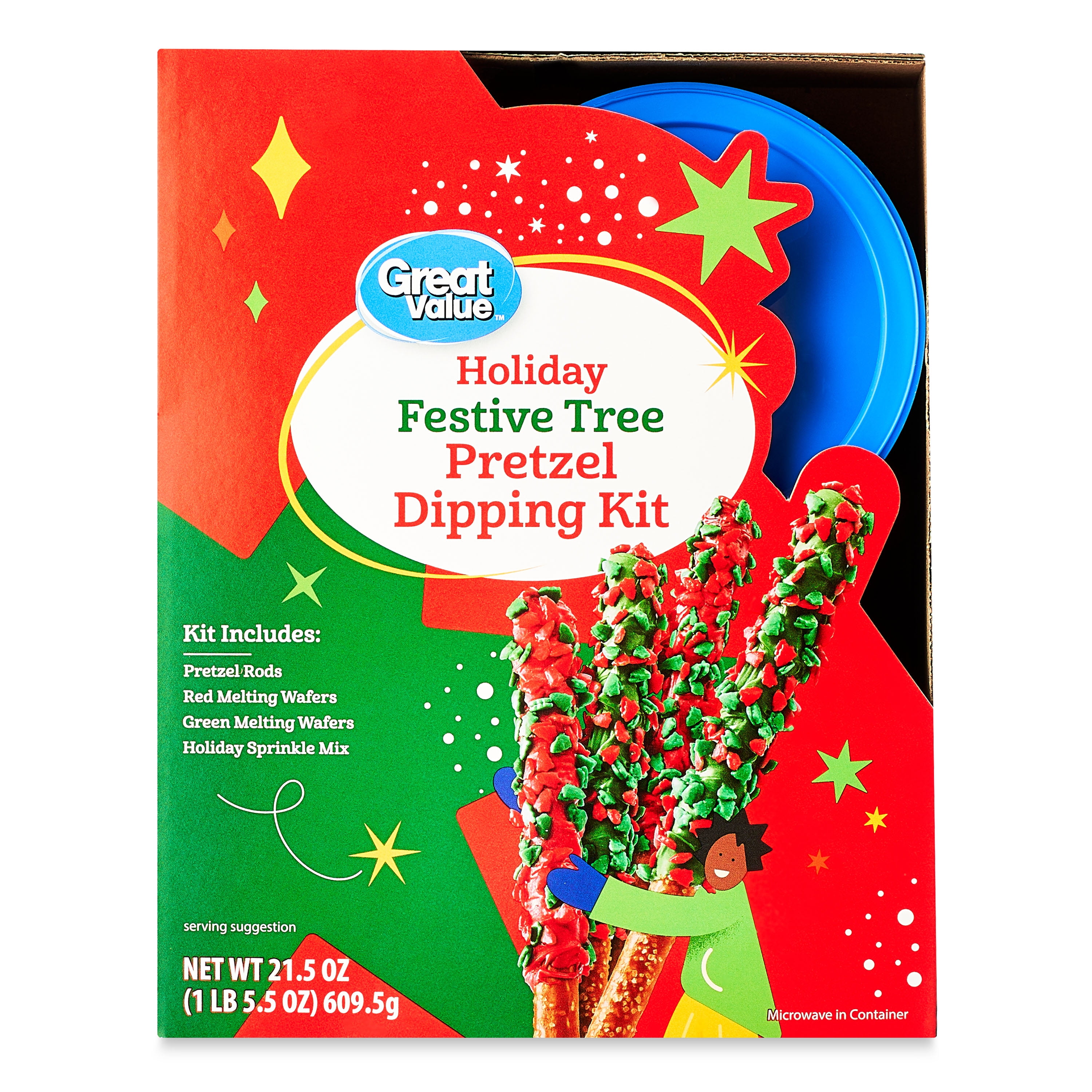 Great Value Pretzel Dipping Kit, 21.5 oz