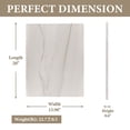 thumbnail image 3 of Koville Luxury Marble Granite Cutting Board for Kitchen,Rectangle, 20*16in, White Macaubas, 3 of 7