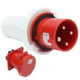 thumbnail image 2 of Industrial Socket Plug, 3 Phase Power Connector 3P+E Insulation 63A  For Automotive Devices For Outdoor For Marine, 2 of 8