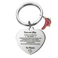 thumbnail image 3 of DESIGNICE Keychain for Men,Expression of Affectio Drive Safe Keychain for Him,Exquisite Polishing Funny Keychain, 3 of 7