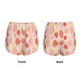 thumbnail image 6 of Uemuo Strawberry Pattern Women's Athletic Shorts High Waisted Running Shorts with Liner Pockets Gym Elastic Workout Shorts-Large, 6 of 9