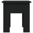 thumbnail image 3 of vidaXL Table Basse Noire 40x40x42 cm Bois d'Ingénierie, 3 of 4