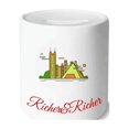 thumbnail image 1 of Polis Cucoloris Contour Chinois Riche et Riche Boîte à Économies, 1 of 1