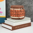 thumbnail image 2 of Set of 3 Decorative Books for Home Decor - Vintage Fake Books for Decoration, Mini Aesthetic Book Set for Coffee Table, Shelf & Decorative Boxes (brown), 2 of 5