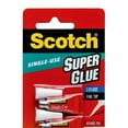 thumbnail image 3 of Scotch Super Glue Liquid Adhesive 0.07 Ounce Fine Tip Single Use 4 Tubes 3M AD114, 3-Pack, 3 of 6