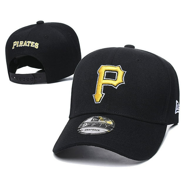 Pittsburgh Pirates Black Adjustable Unisex Hat With Eye - Catching Team "P" Logo