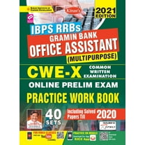 IBPS RRBs Gramin Bank Office Asstt CWE-X-Pre Exam-E-2020-41 Sets (Paperback)