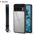thumbnail image 2 of IBMRS For Google Pixel 8 Pro Case,Translucent Matte Back Slim Shockproof Phone Case (Camo Black), 2 of 5
