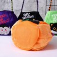 thumbnail image 3 of 4Pcs Trick or Treat Candy Goodies Gift Handbag, Halloween Candy Bags, Halloween Pumpkin Baskets, Reusable Pumpkin Bags for Kids Costume Party, 3 of 5