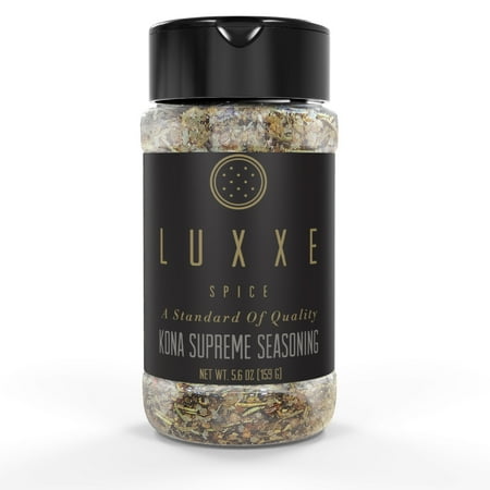 5.6 Ounce Garment - LUXXE Spice Kona Supreme Seasoning, 5.6 Ounce