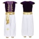 thumbnail image 2 of Trajes de príncipe árabe elegantes para niños, chaleco con mangas cortas y pantalones, disfraz de hada para fiesta de Halloween, carnaval, disfraz de cosplay, 2 of 5