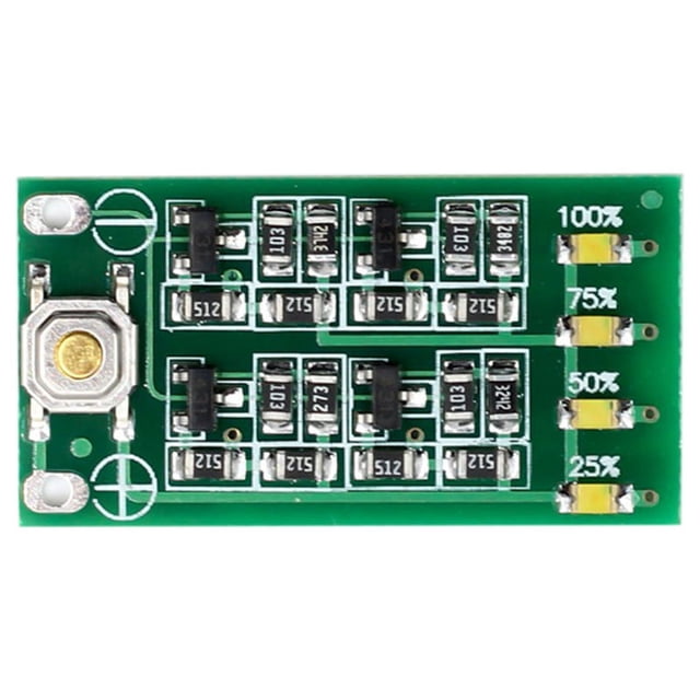 Module d'Indicateur de Capacité de Batterie au Lithium 3S 11.1V 12V 12.6V Carte d'Affichage du Niveau de Puissance Li-ion Lipo Série 3 9-26V