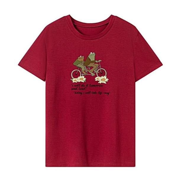 Camiseta para mujer con cuello redondo, trajes femeninos, camisetas de verano para desplazamientos, senderismo XL