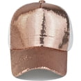 thumbnail image 2 of LINLIN Baseball Cap Sun Hat, Rhinestone Sequin Cap, Adjustable Mesh Caps Baseball Party Hat, 2 of 4