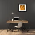 thumbnail image 3 of Emery, Kristin 12x12 Black Ornate Wood Framed with Double Matting Museum Art Print Titled - Orange Leaves II, 3 of 4
