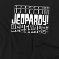 thumbnail image 2 of Popfunk Jeopardy Multiple Logo Unisex Adult Long-Sleeve T Shirt, Black, 2X-Large, 2 of 4