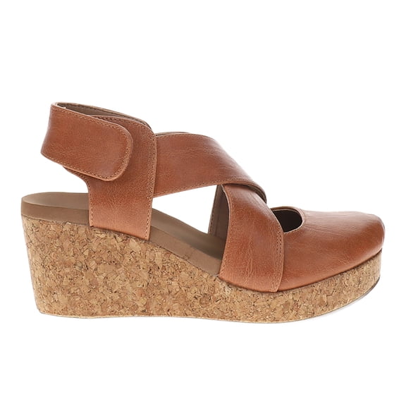 Corkys Womens Case Closed Wedge Casual Shoes