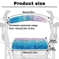 thumbnail image 6 of HELLHERO Stain Proof Seat and Backrest Covers Walker Seat Cushion Cover Moisture Wicking Street Lightweight for Home, 6 of 7