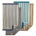 thumbnail image 5 of Impressions Tiana Striped Combed Cotton 2-Piece Bath Sheet Set, 5 of 9