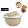 thumbnail image 1 of Bolsas de filtro de té de 100 Uds., de té de especias de pimienta con cordón, bolsas de filtro de sello de café, de té suelto, bolsa sin blanquear Soledad Infusor vacío, 1 of 9