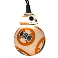thumbnail image 4 of Kurt Adler 10-Light Star Wars BB-8 LED String Light Set – UL-Listed Holiday Decoration, 4 of 13