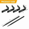thumbnail image 3 of BallsFHK 2 Pack Rainwater Downspout , Downspout Adapters, Adjustable Size, Proof Anchors for Pipe Support, Easy to Install, 3 of 5