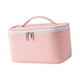 thumbnail image 2 of Neceser de maquillaje, capacidad, sintética, neceser, estuche de almacenamiento portátil, neceser, neceser para mujeres, niñas, Rosado Macarena Bolsas de maquillaje, 2 of 8