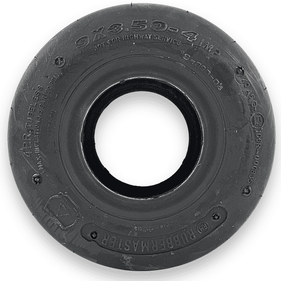 RubberMaster 9x3.50-4 Smooth 4 Ply Tubeless