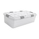 thumbnail image 5 of Caja de almacenamiento con ruedas debajo de la cama, contenedor multifunción transpirable con ruedas, organizador para dormitorio Altura 30cm, 5 of 8